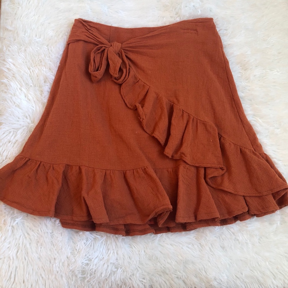 Princess Polly Ruffle Wrap Skirt
